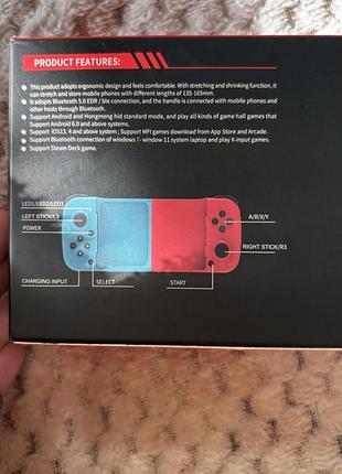 Бездротовий геймпад для телефону gamepad mobile game controller 5