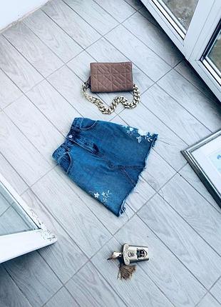 Джинсова спідниця denim co