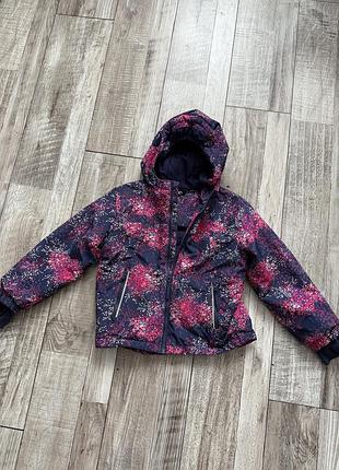 Тепла куртка для дівчинки