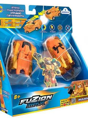 Ігровий набір машинок-трансформерів fuzion max - магнус 54002