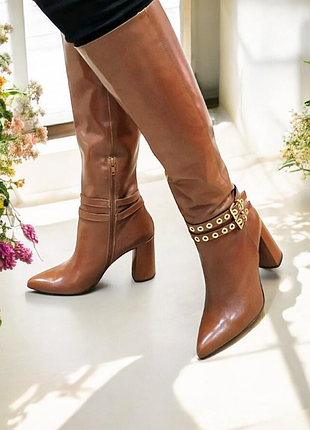 ) mai piu senza италия оригинал! 100% натуральная кожа! изысканные комфортные сапоги! 1000 пар тут!