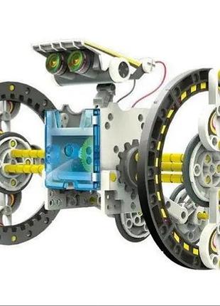 Робот-конструктор на сонячних батареях solar robot kit 14 в 1 в коробці 4