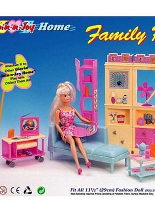 Мебель 21012 гостиная в коробке р.36.5x7.5x23.5см gloria