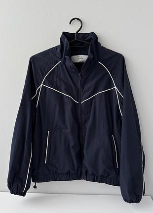 Куртка вітровка розмір s cropp темно-синя