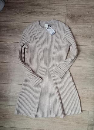 Вязаное платье h&amp;m 6