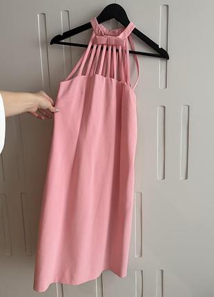 Сукня moschino рожевого кольору