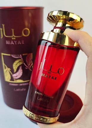 Остаток во флаконе женская парфюмированная вода lattafa mayar cherry intense 15мл