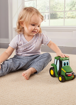 Игрушечный трактор серии john deere kids от бренда touch. 2