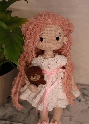 В'язання гачком лялька адель