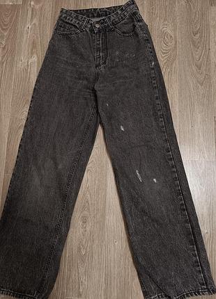 Джинсы палаццо широкие к низу