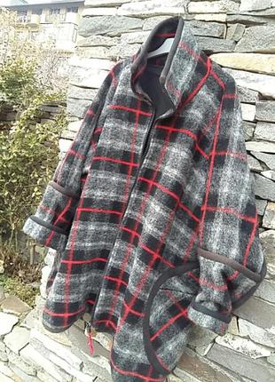 Шикарная шерстяная трендовая курточка кардиган на молнии.1 фото