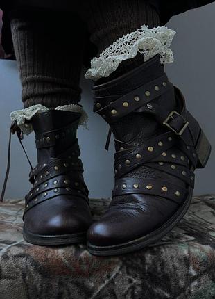 Alt готичні шкіряні черевики firetrap