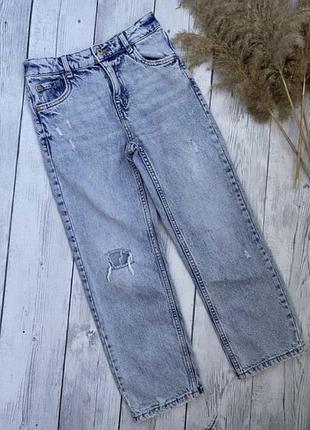 Крутые, стильные джинсы zara на 11-12 лет ( рост 152 см)