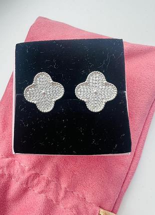 Розкішні сережки  в стилі van cleef & arpels! 9