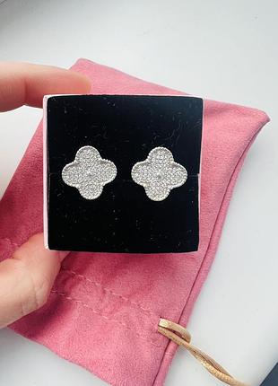 Розкішні сережки  в стилі van cleef & arpels! 5