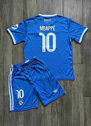 Дитяча футбольна форма реал мадрид real madrid для дітей адідас adidas мбаппе белінгем