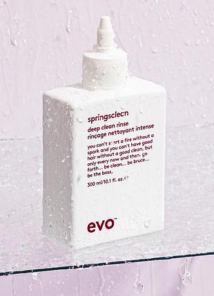 Evo springsclean deep clean rinse пілінг скраб для глибокого очищення шкіри голови