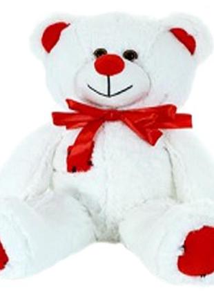 Мишка в360/0 бело-красный 50 см viknat