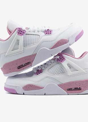 Jordan 4 retro white pink oreo 10