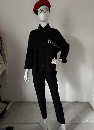 Рубашка оаерсайз 3