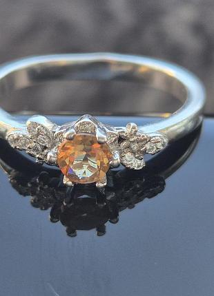 Срібна каблучка з султанітом