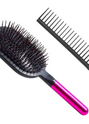 Набор профессиональных расчесок для волос 2 в 1 supersonic styling set расчески для стайлинга и укладки волос hp-6