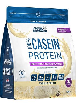 Протеїн applied nutrition 100% casein, 1.8 кг ваніль