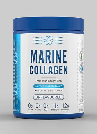 Препарат для суставов и связок applied nutrition marine collagen, 300 грамм - вишня-яблоко