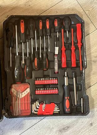 Набор инструмента wmc tools 408 предметов с трещоткой (в чемодане) 6