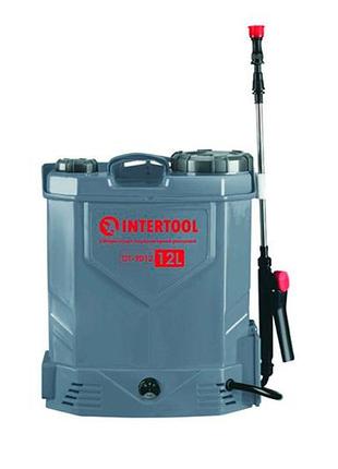 Обприскувач акумуляторний intertool 12л x 8аг (dt-9012)