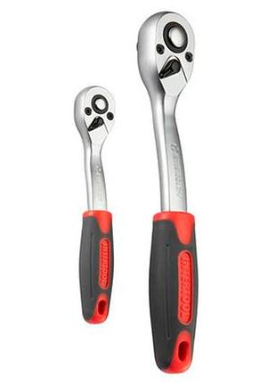 Набор инструмента intertool 1/4" x 1/2" x 94ед red (et-9094) 4