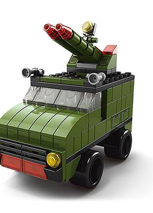 Конструктор "бронемашина" 1000 деталей (k8857-4) 4