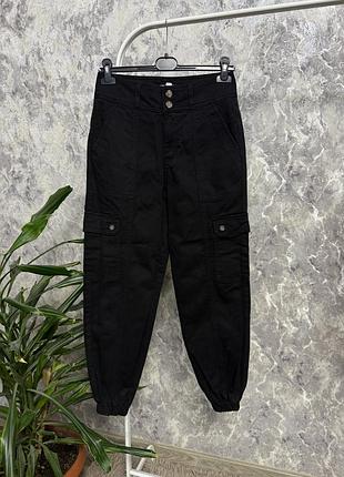 Джинси чорні жіночі джинси джогери urban bliss 10