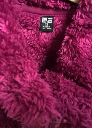 Флисовый кардиган uniqlo 3