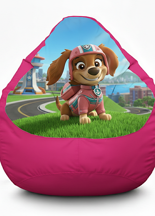 Безкаркасне крісло мішок ліберті, дитяче крісло щенячий патруль