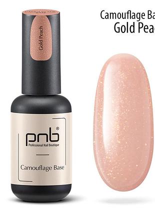Pnb камуфлююча каучукова база gold peach, 8мл
