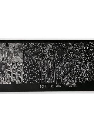 33 пластини для стемпінгу richcolor