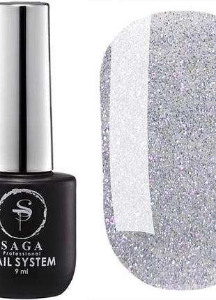 01 saga professional закріплювач для гель лаку топ crush, 10мл