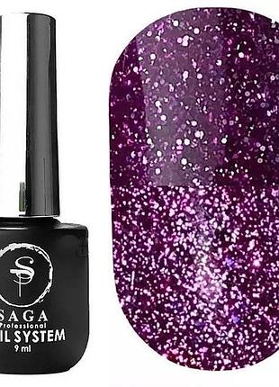 26 saga professional світловідбивний гель лак fiery gel, 8мл