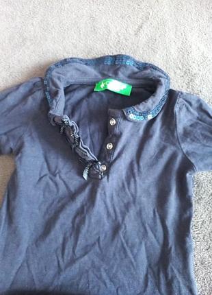 Красивая блузочка для девочки 9-12 мес 4