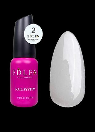 02 water acrygel nude edlen 9 мл