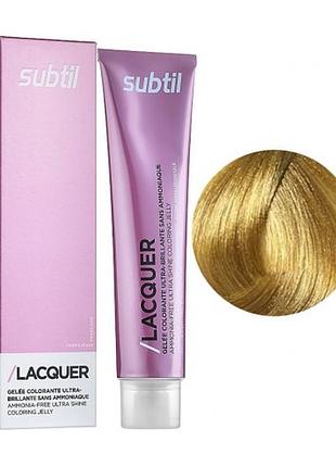 9.3 тонирующая гелевая краска laboratoire ducastel subtil lacquer 60 мл очень светлый блондин золотистый