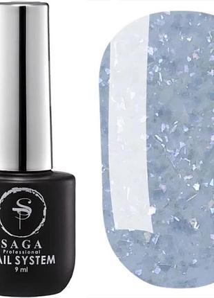 02 saga professional закріплювач для гель лаку топ crush, 10мл