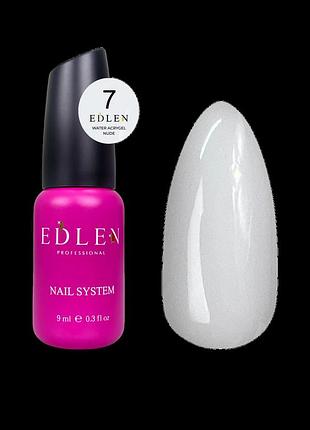 07 water acrygel nude edlen 9 мл