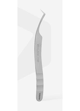 Пинцет профессиональный для ресниц expert 41 type 2 (l-образный,40')