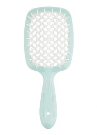 Гребінець janeke superbrash small тіфані з білим (94sp234tse)