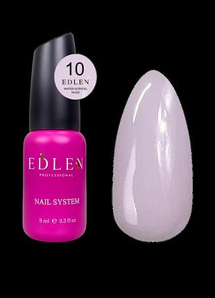 10 water acrygel nude edlen 9 мл