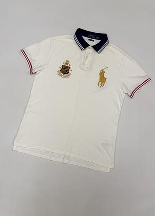 Поло polo ralph lauren golden logo🔥