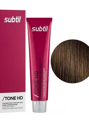 6-35 тонуюча крем-фарба laboratoire ducastel subtil tone hd 60 мл темний блондин золотисто-махагоновий