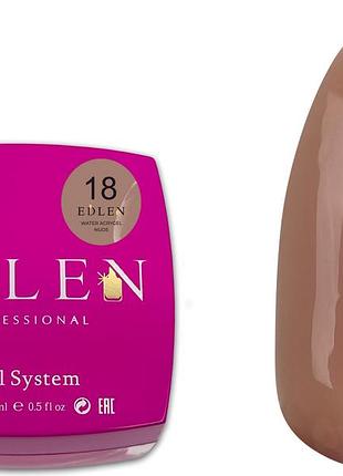 18 жидкий акригель water acrygel nude edlen 15 мл